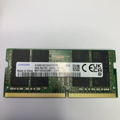【札幌店】中古  DDR4 PC4-25600 32GB SODIMM ノート用 148255 