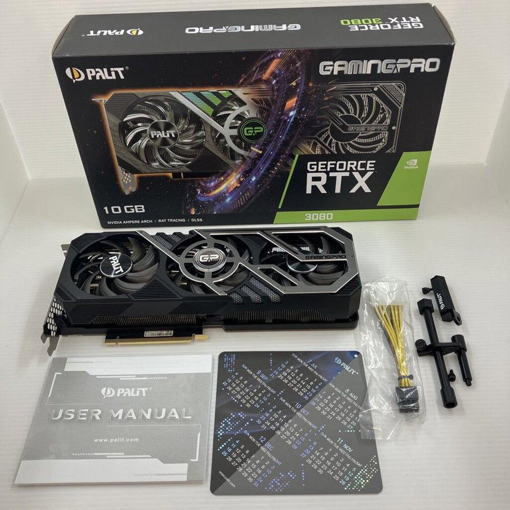 中古 Palit GeForce RTX 3080 GamingPro NED3080019IA-132AA (RTX3080