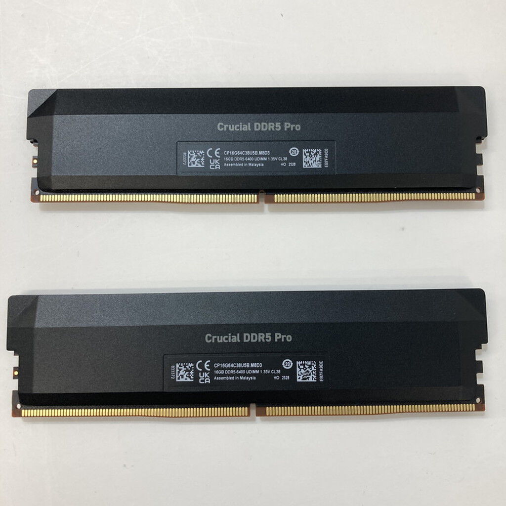 中古 Crucial CP2K16G64C38U5B(DDR5 PC5-51200 16GBx2) 3430006009
