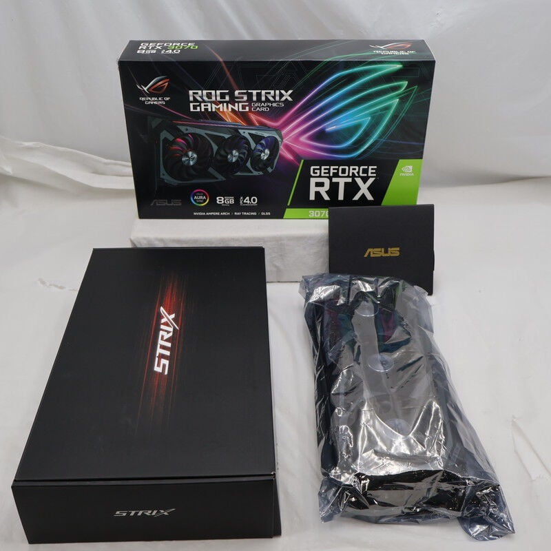 中古 ASUS ROG-STRIX-RTX3070-8G-GAMING（RTX3070 8GB） 3480041208