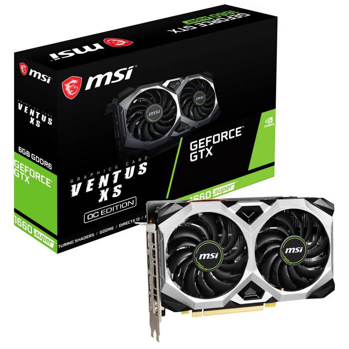 MSI GeForce GTX 1660 SUPER VENTUS XS OC (GeForce GTX1660 SUPER 6GB)