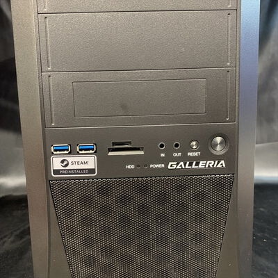 【横浜駅前店】中古  THIRDWAVE GALLERIA ZG (Intel Core i9 9900K /32GB/SSD1TB/HDD3TB/RTX2080 SUPER/W11H/有線LAN◯無線LAN?) 3400009419 