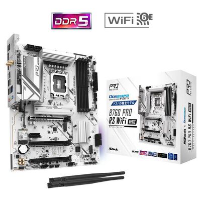 ASRock  B760 Pro RS WiFi White (B760 1700 ATX) ドスパラ限定モデル 