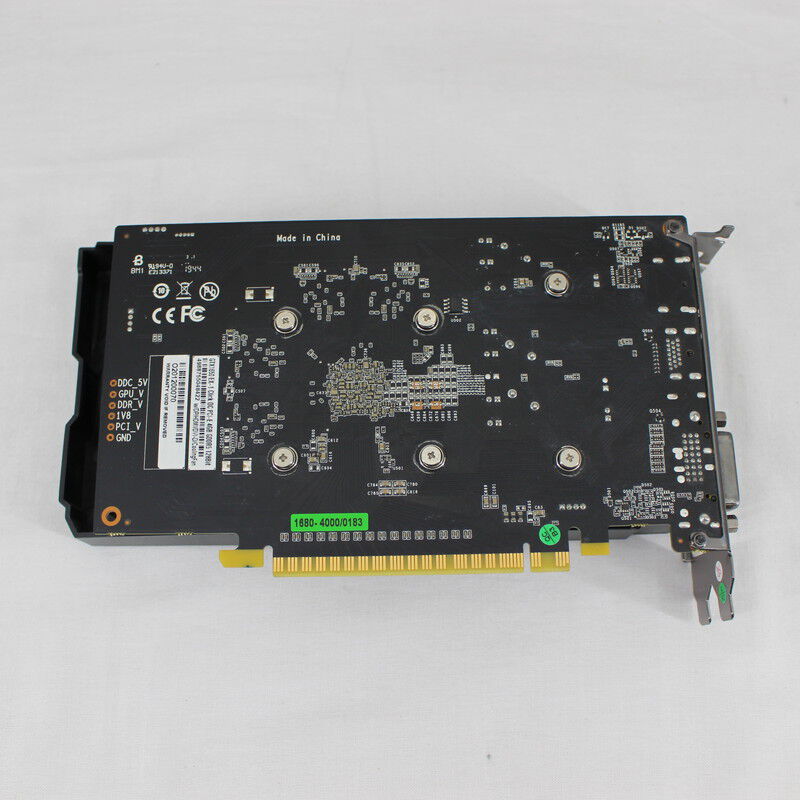 中古 玄人志向 GF-GTX1650-E4GB/OC/DF（GTX1650 4GB