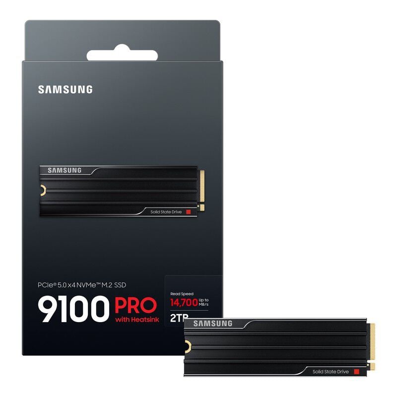Samsung 9100 PRO with Heatsink MZ-VAP2T0C-IT (M.2 2280 2TB