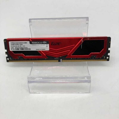 【郡山安積店】中古  TEAMGROUP TPRD416G3200HC22BK(DDR4 PC4-25600 16GB) 4640002594 