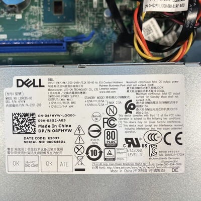 【なんば店】中古  DELL Vostro 3681 (10400/8GB/HDD1TB/Mt/WLAN/W10P64) 3280021169 