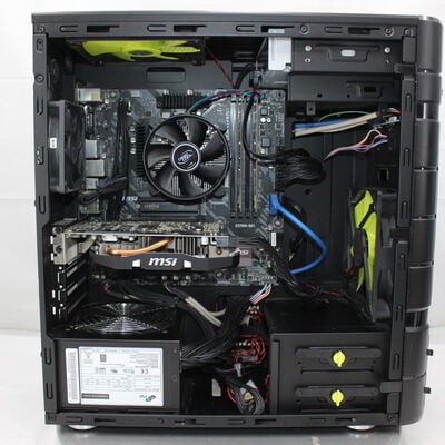 【通販センター】中古  mouse G-Tune NEXTGEAR-MICRO(Intel Core i5 8400/16GB DDR4 (PC4)/SSD2TB/DVDマルチ/NVIDIA GeForce GTX 1060 3GB/W11H64 MAR) 192945【4/23値下げ!】 