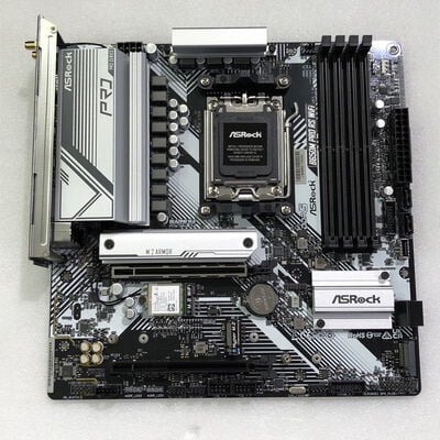【甲府飯田店】中古  ASRock B650M Pro RS WiFi (B650 AM5 mATX DDR5) 4720001745 