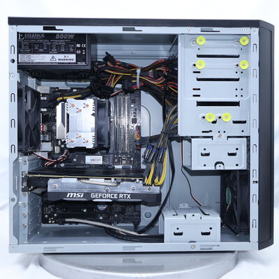 【通販センター】中古  インバースネット FRONTIER(Intel Core i9 9900KF/32GB DDR4 (PC4)/SSD500GB/DVDマルチ/NVIDIA GeForce RTX 2080 SUPER 8GB/W11H64 MAR) 201823【7/30値下げ!】 