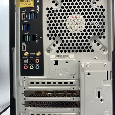 【新潟店】中古  TSUKUMO G-GEAR GA7J-H214ZB/CP1(i7 12700KF/32GB/SSD2TB/RTX3080/W11H) 3290007695 