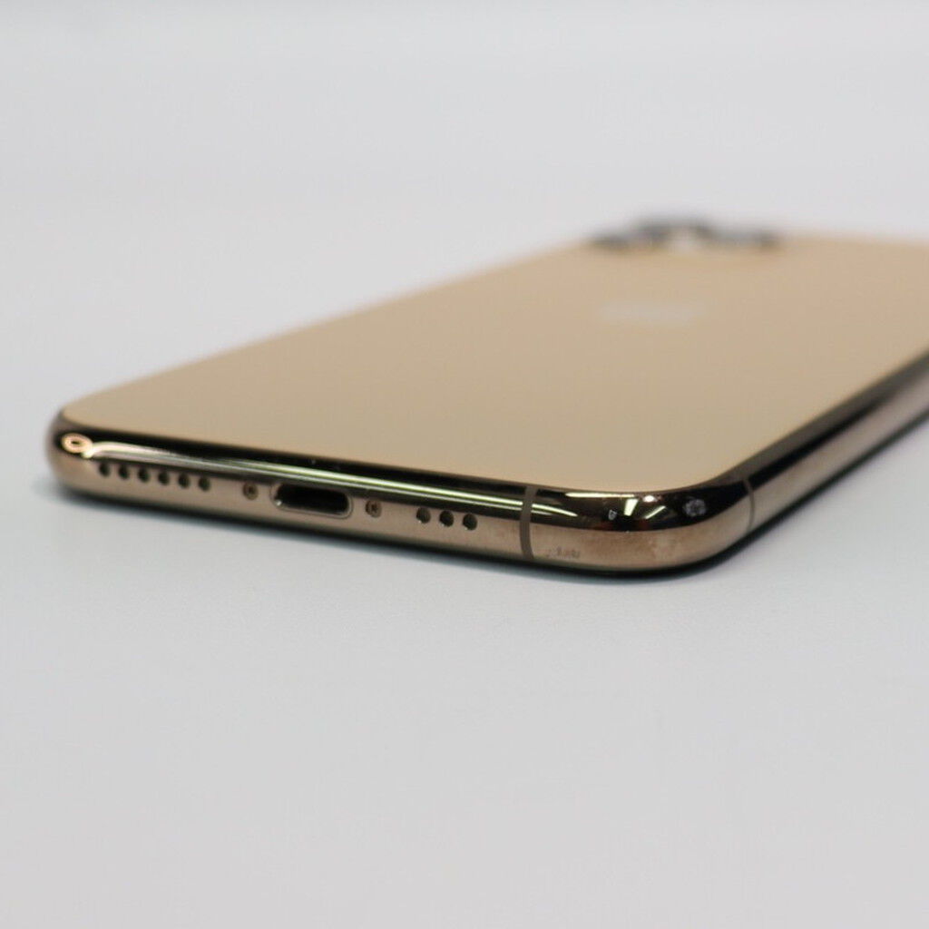 中古 【SIMロック解除済み】【au】 Apple iPhone11 Pro 64GB (ゴールド