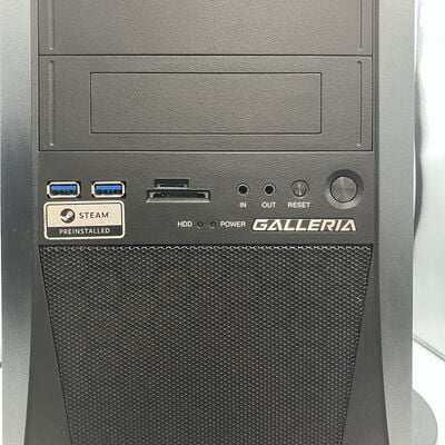 【新潟店】中古  GALLERIA XT(i7 9700F/16GB/-/GTX1660 SUPER) 3290007449 