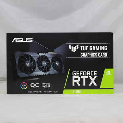 【通販センター】中古  ASUS TUF-RTX3080-O10G-GAMING（RTX3080 10GB） 3480035606 