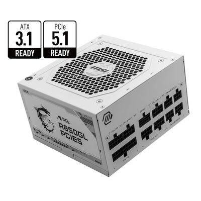 MSI  【箱破損品】 MAG A850GL PCIE5 WHITE (850W) 