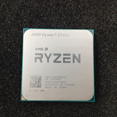 【大須店】中古  AMD Ryzen 7 5700G (AM4/3.8GHz/20M/C8/T16/65W) 146739 