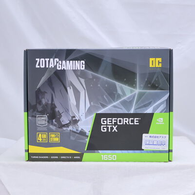 【通販センター】中古  ZOTAC GAMING GeForce GTX 1650 OC GDDR6 ZT-T16520F-10L（GTX1650 4GB） 3480041579 