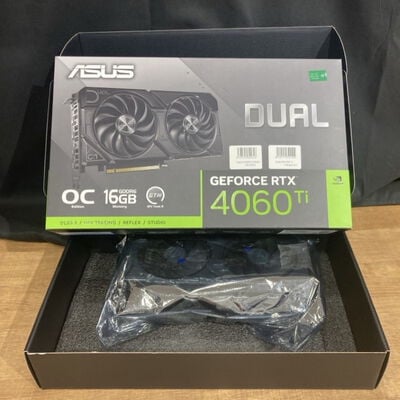 【静岡東瀬名店】中古  ASUS DUAL-RTX4060TI-O16G-EVO (RTX4060Ti 16G) 175535 