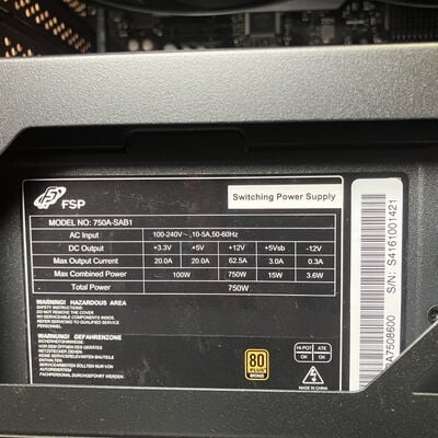 【富士青葉店】中古  iiyama LEVEL ∞(Intel Core i7 14700F/32GB/SSD1TB/なし/NVIDIA GeForce RTX 4070 12GB/W11H64 MAR) 182679 