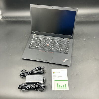 【大須店】中古  LENOVO ThinkPad X13 (AMD Ryzen 5 Pro 4650U 2.10GHz/32GB/SSD256GB/-/オンボード/13.3/1920x1080/Wi-Fi/WEBCAM/W11P/Microsoft Office Home and Business 2024) 184183 