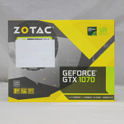 【通販センター】中古  ZOTAC Geforce GTX1070 MINI 8GB 256BIT GDDR5（GTX1070 8GB） 3480035641 