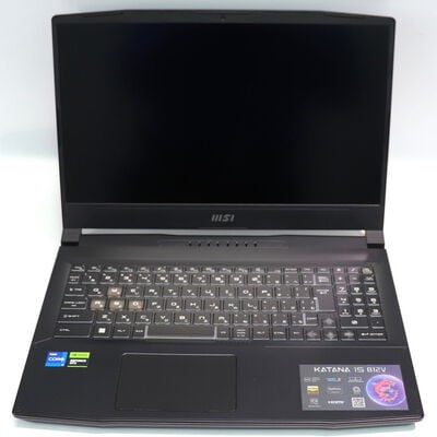 【札幌店】中古  MSI Katana 15 B12VGK-093JP(i7-12650H/16GB/SSD1TB/なし/RTX4070 8GB/15.6/1920x1080/W11H) 3210015845 