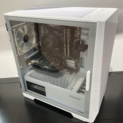 【堺七道店】中古  自作パソコン(Ryzen 5 5600/32GB/SSD256GB/HDD500GB/GTX1050) 4660001338 
