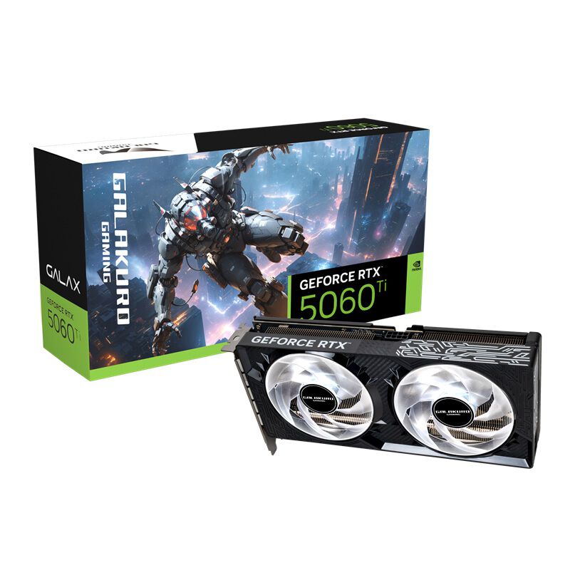 玄人志向 GG-RTX5060Ti-E8GB/OC/DF/V2 (GeForce RTX 5060 Ti 8GB
