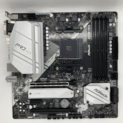 【八王子店】中古  ASRock B550M Pro4 (B550 AM4 mATX DDR4) 142938 