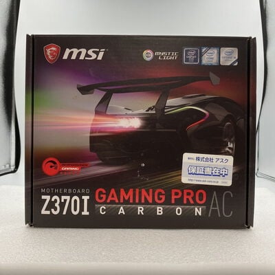 【新潟店】中古  MSI Z370I GAMING PRO CARBON AC (Z370 1151 mITX DDR4) 136220 