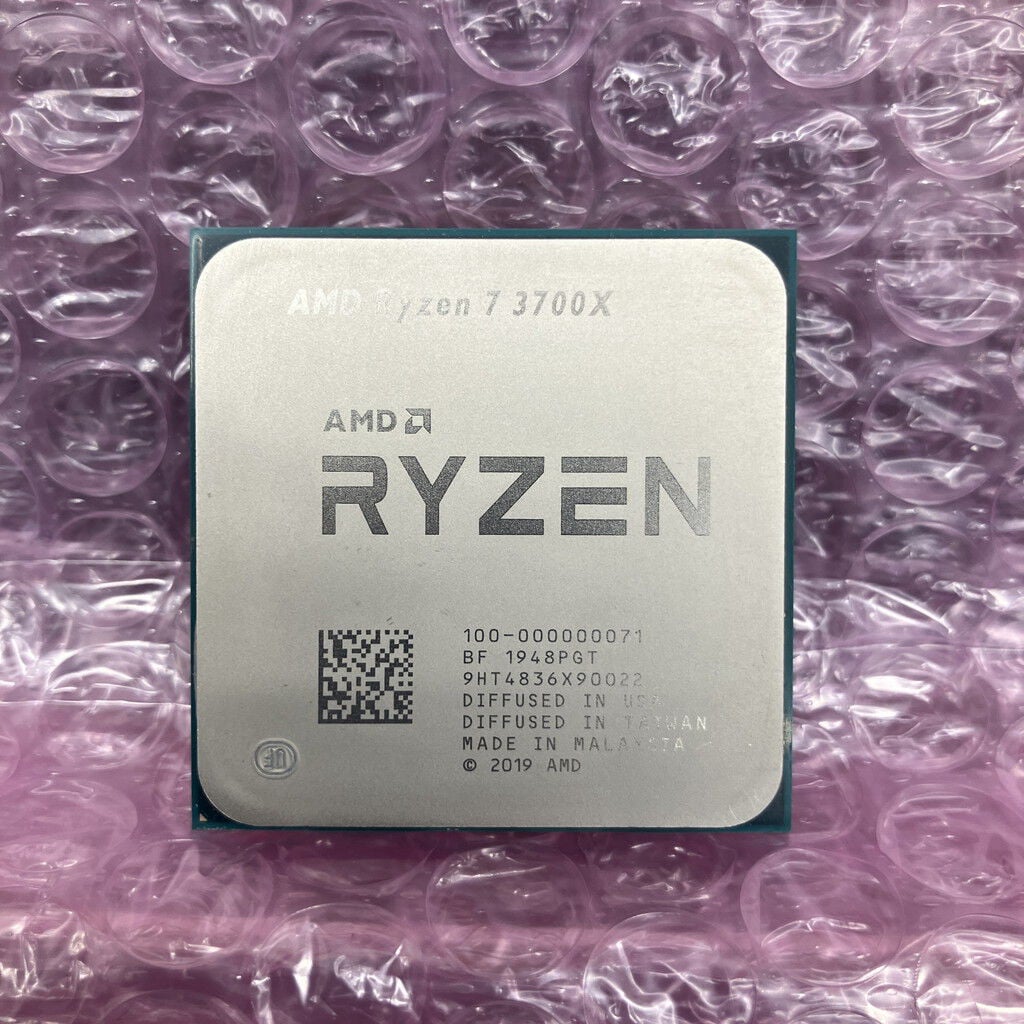 中古 AMD Ryzen 7 3700X (AM4/3.6/36M/C8/T16/65W) 140025 （379903