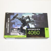 中古  玄人志向 GG-RTX4060-E8GB/SF (RTX4060 8G) 3480025130 