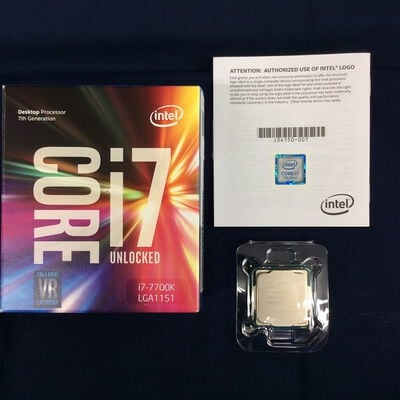 【川崎店】中古  INTEL Core i7-7700K (1151/4.20GHz/8M/C4/T8) 133190 