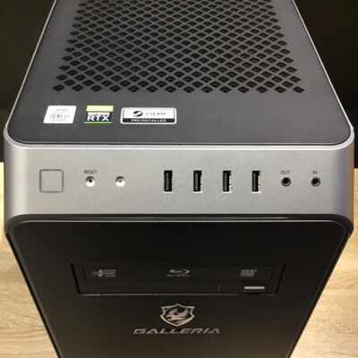 【松山環状枝松店】中古  THIRDWAVE GALLERIA XA7C-R70S(Corei7-10700/16GB/SSD512GB+HDD8TB/BD-RE/RTX2070Super 8GB/W11H) 4560001875 