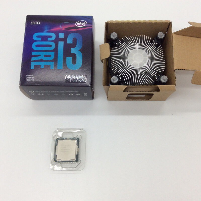 中古 Intel Core i3 9100F (1151/3.60GHz/6M/C4/T4) 140321 （403988