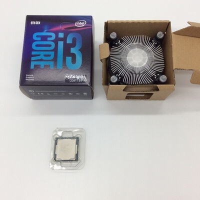 【浜松店】中古  Intel Core i3 9100F (1151/3.60GHz/6M/C4/T4) 140321 