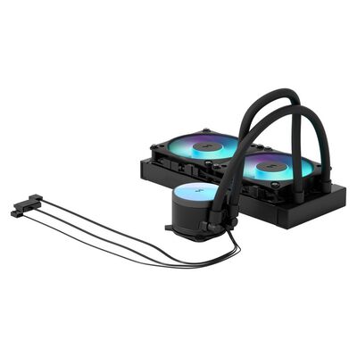 Fractal Design  Radius 240 RGB Black FD-W-RA1-2402 (240mm ARGB ブラック) 