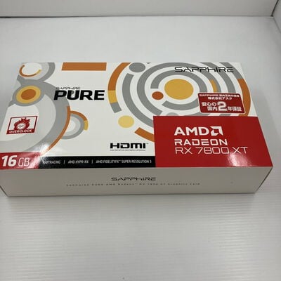 【秋葉原本店】中古  SAPPHIRE 11330-03-20G PURE RX7800XT GAMING OC (RX7800XT 16GB) 162729 