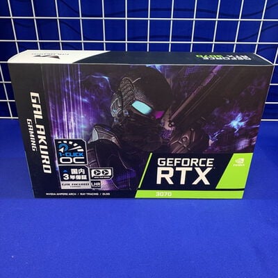 【横浜駅前店】中古  玄人志向 GG-RTX3070-E8GB/OC/DF/LHR (RTX3070 8G) 3400009179 