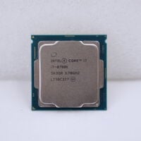 中古  INTEL Core i7 8700K (1151/3.70GHz/12M/C6/T12) 136197 