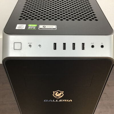 【福山ココローズ店】中古  GALLERIA XA7C-R37（i7-10700/16GB/SSD500GB/RTX3070/W11H） 5090000721 