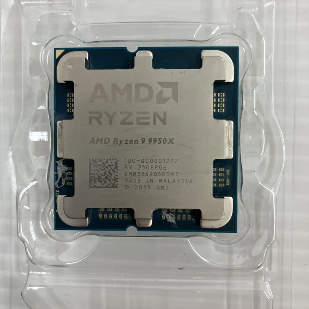 中古 AMD Ryzen 9 9950X (AM5/4.3GHz/80M/C16/T32/170W) 169024