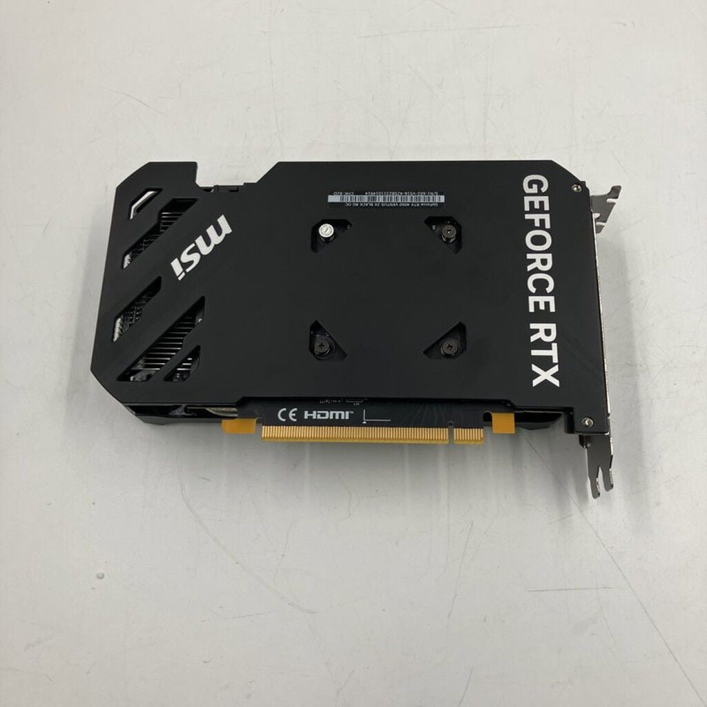 中古 MSI GeForce RTX 4060 VENTUS 2X BLACK 8G OC (RTX4060 8GB