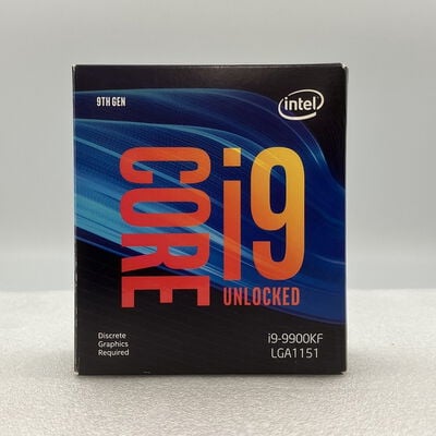【新潟店】中古  INTEL Core i9 9900KF (1151/3.60GHz/16M/C8/T16) 139475 