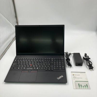 【なんば店】中古  LENOVO E15 Gen2 MSO 指紋認証あり (Intel Core i5 1135G7 2.4GHz/8GB/SSD256GB/-/オンボード/15.6/1920x1080/GbE/Wi-Fi/WEBCAM/W11P/Microsoft Office Home and Business 2024) 188460 