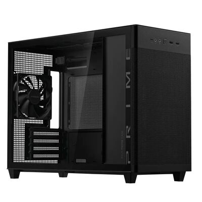 ASUS  Prime AP201 Tempered Glass MicroATX Case (AP201 ASUS PRIME CASE TG ブラック) 