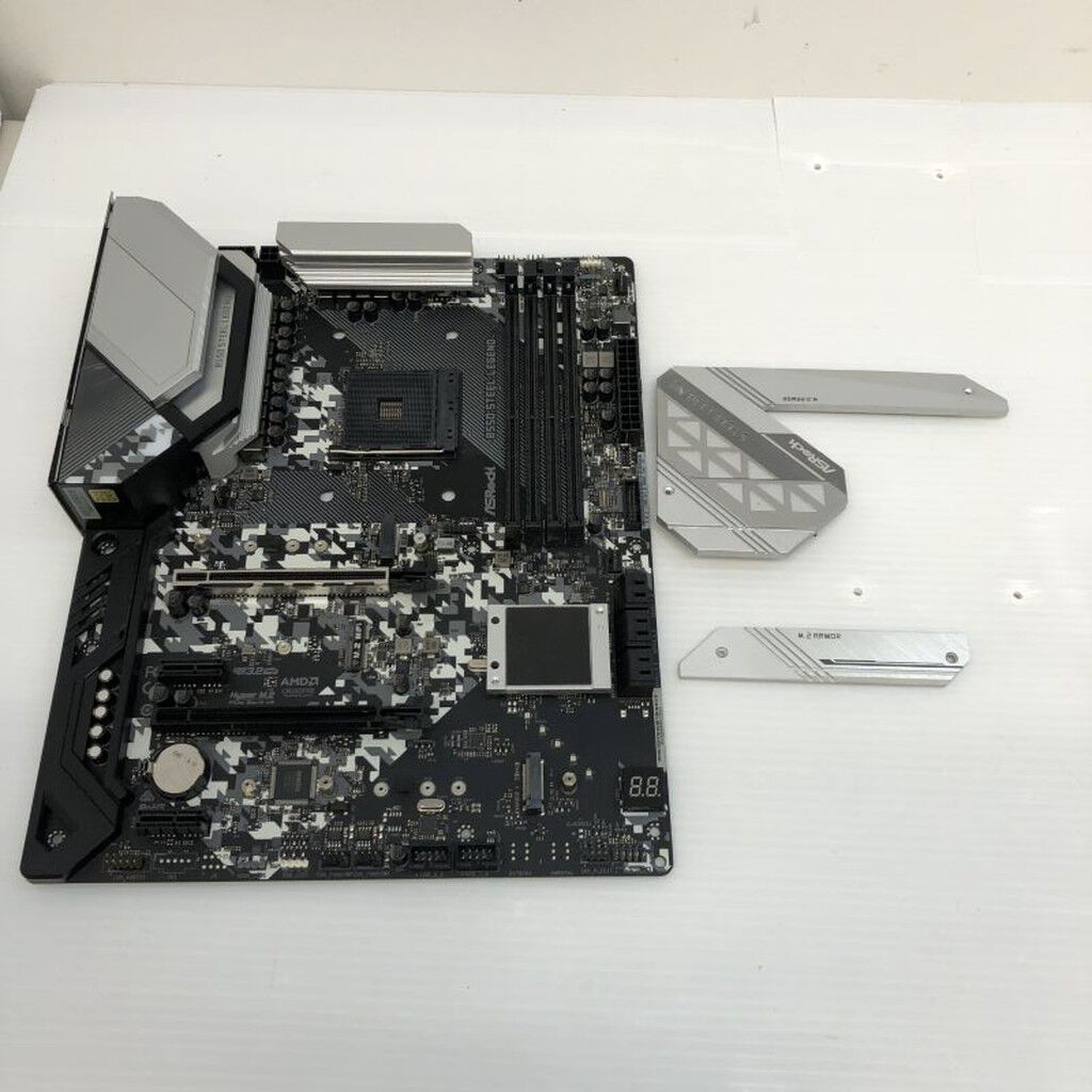 中古 ASRock B550 Steel Legend (B550 AM4 ATX DDR4) 142936 （331633