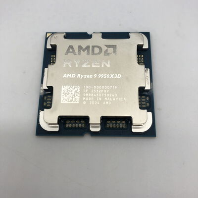 【宇都宮鶴田店】中古  AMD Ryzen 9 9950X3D (AM5/4.3GHz/144M/C16/T32/170W) 177127 