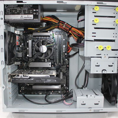 【通販センター】中古  インバースネット FRONTIER(Intel Core i5 10400F/16GB DDR4 (PC4)/SSD1TB/なし/NVIDIA GeForce GTX 1650 4GB/W11H64 MAR) 194198 