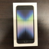 中古  【au版SIMフリー】Apple iPhoneSE 4.7インチ (第3世代) 64GB (スターライト) MMYD3J/A 154840 